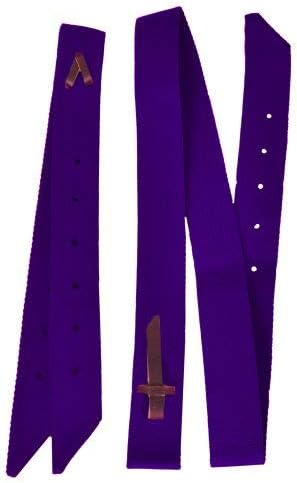 Nylon Tie Strap and Off Billet Set - Purple