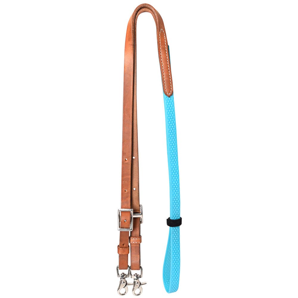 Rubber Grip Barrel Reins