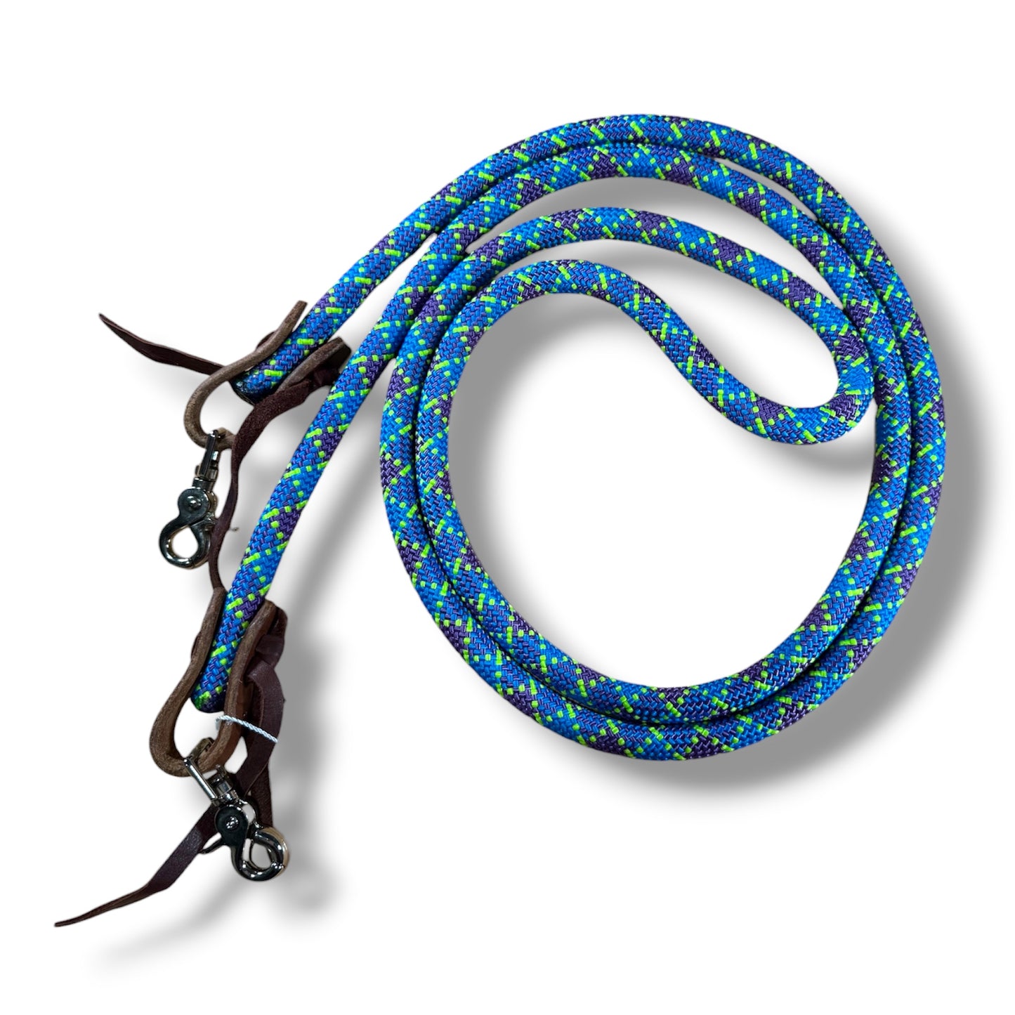 SCR Tack Roping Reins with Snaps 7’ to 7.5’ x 5/8”