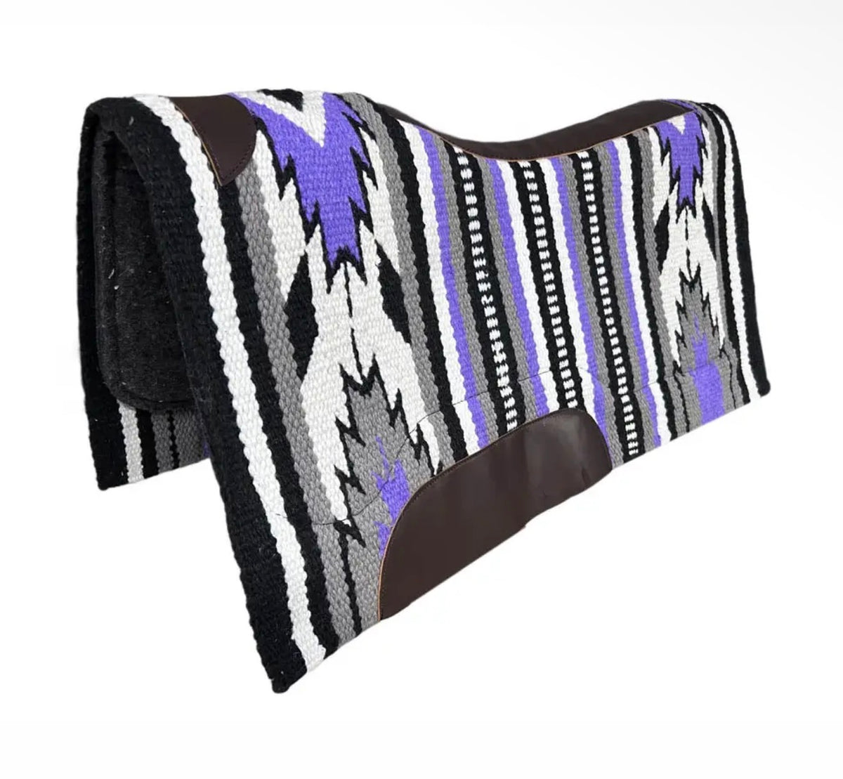 Classic Single Weave Wool Blend Western Saddle Pad – 34" x 36"