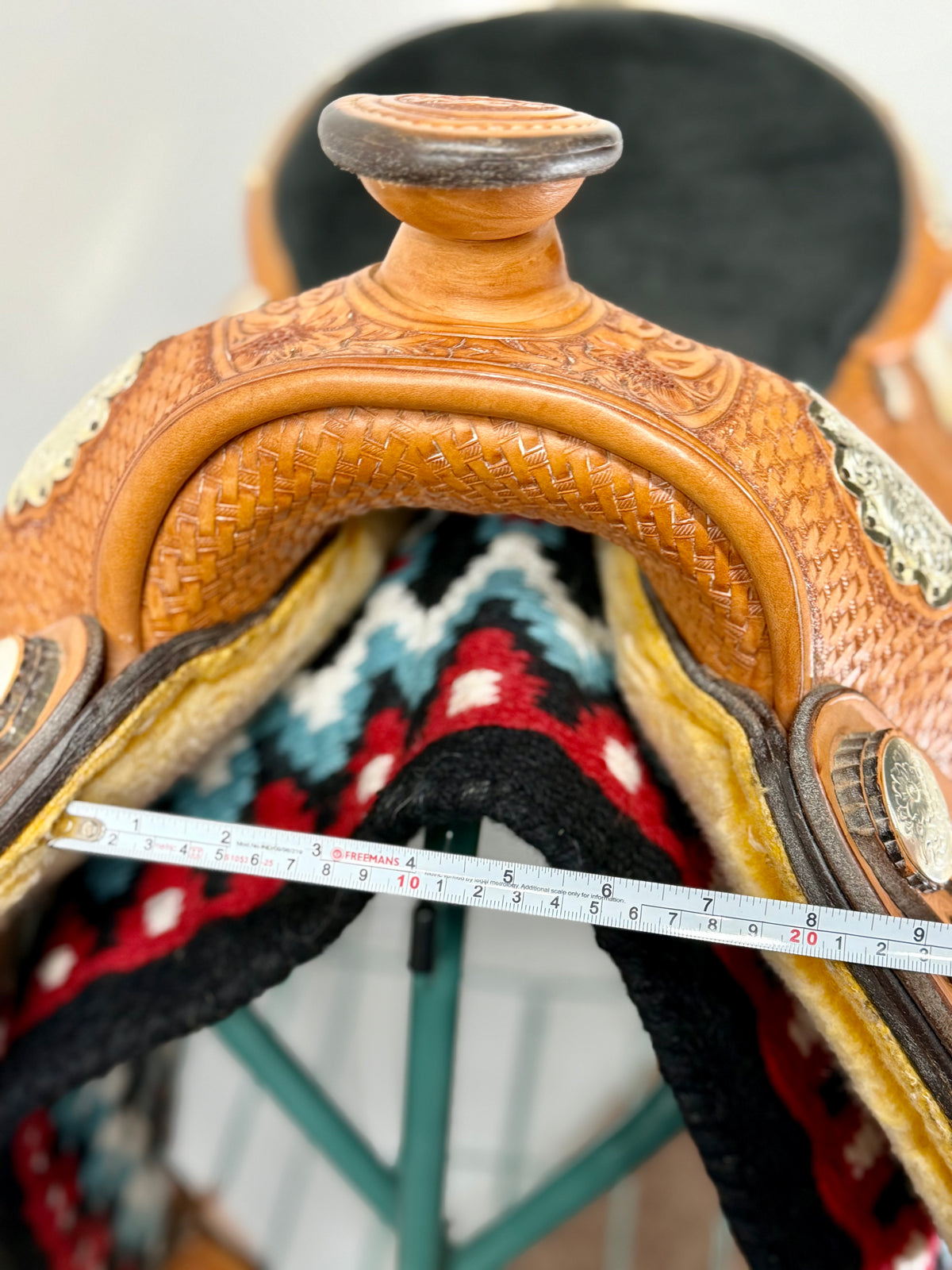 Snaffles Brand Western Show Saddle Package  • Bridle, Reins & Cases Included
