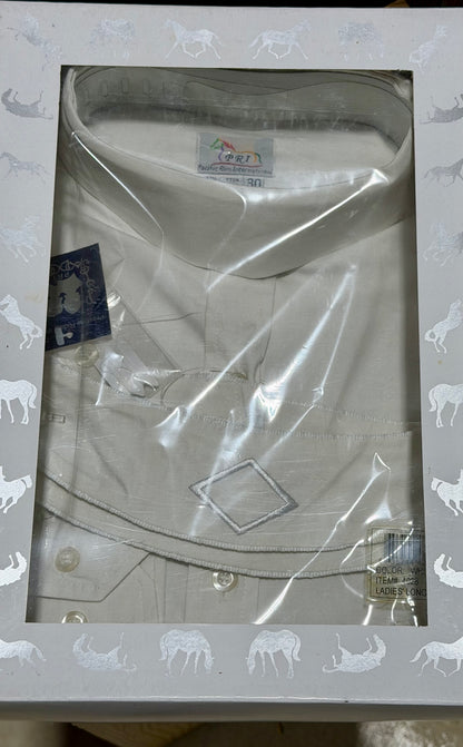 NEW IN PACKAGE • PRI English Show Shirt with Collars • Size 30 / XS