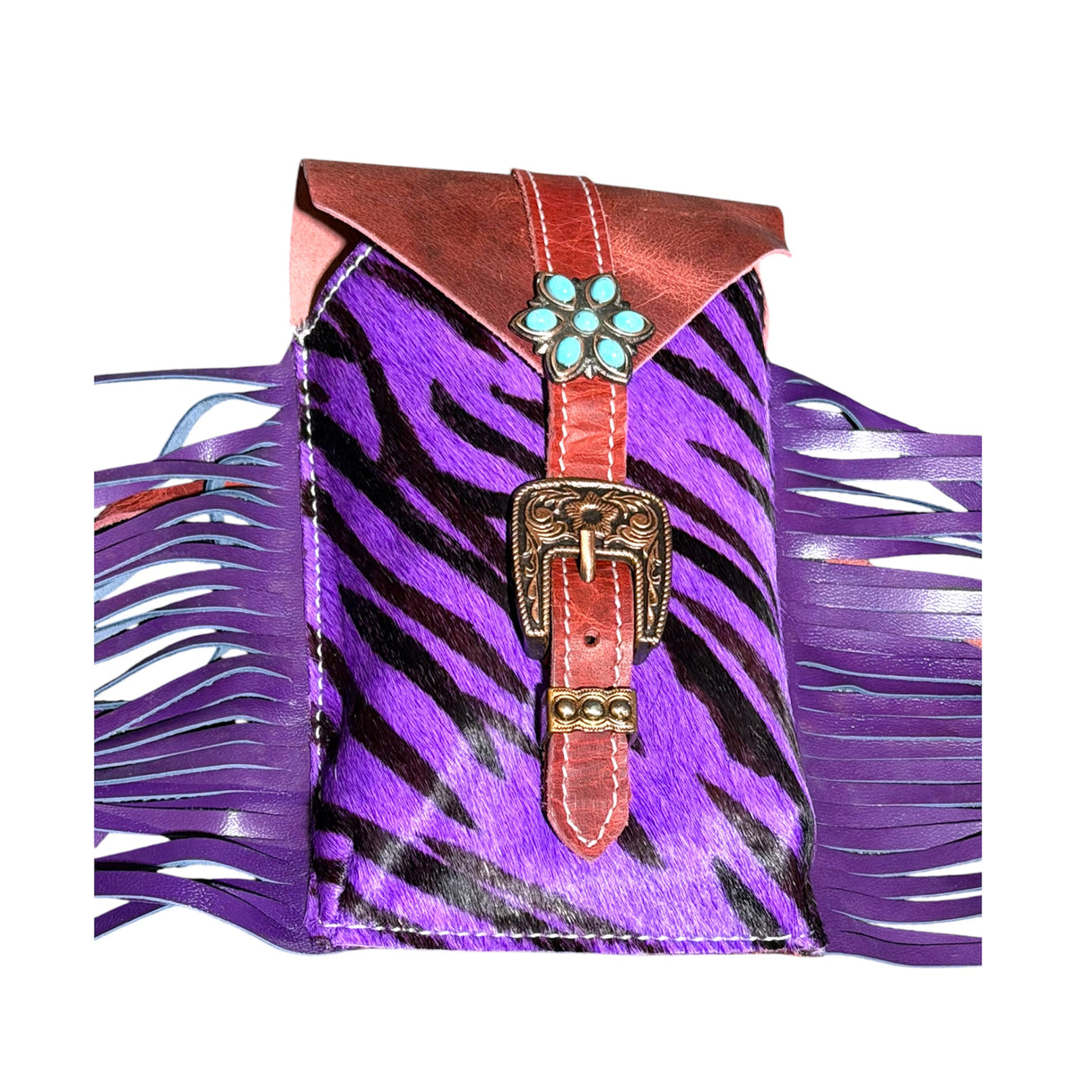 Rear Cinch Bag (Hair on Hide)