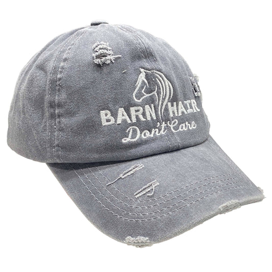 Barn Hair High Bun Ponytail Ball Cap