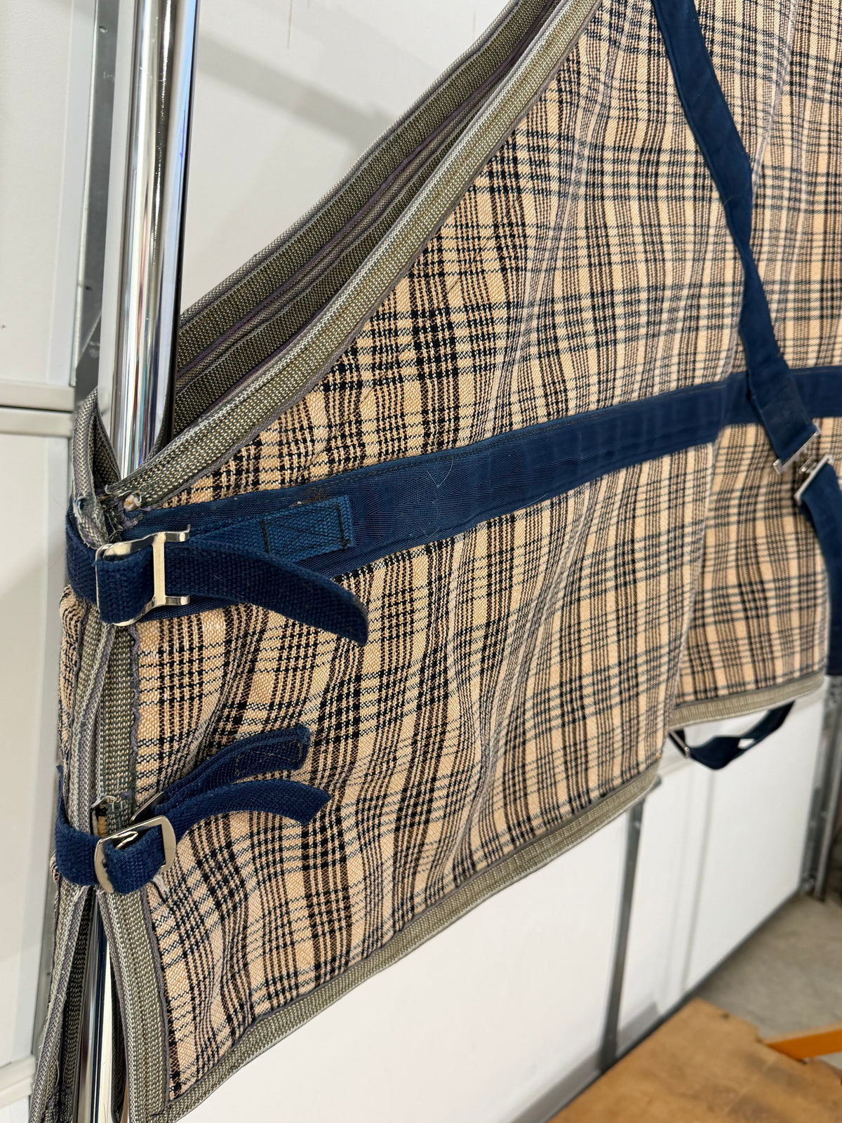 Used 5/A Baker The Original Horse Sheet – 76” – Signature Plaid (Stable Rug)