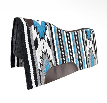 Classic Single Weave Wool Blend Western Saddle Pad – 34" x 36"