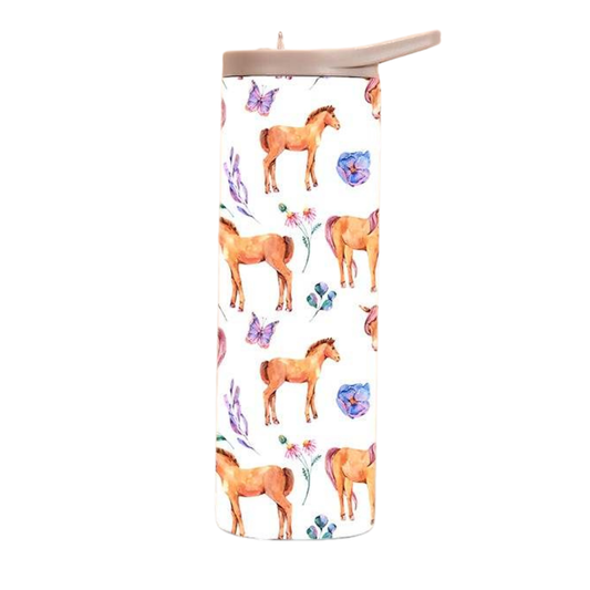 Horse and Foal Print Tumbler