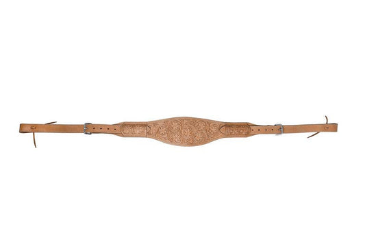 Western Tooled Flank Cinch