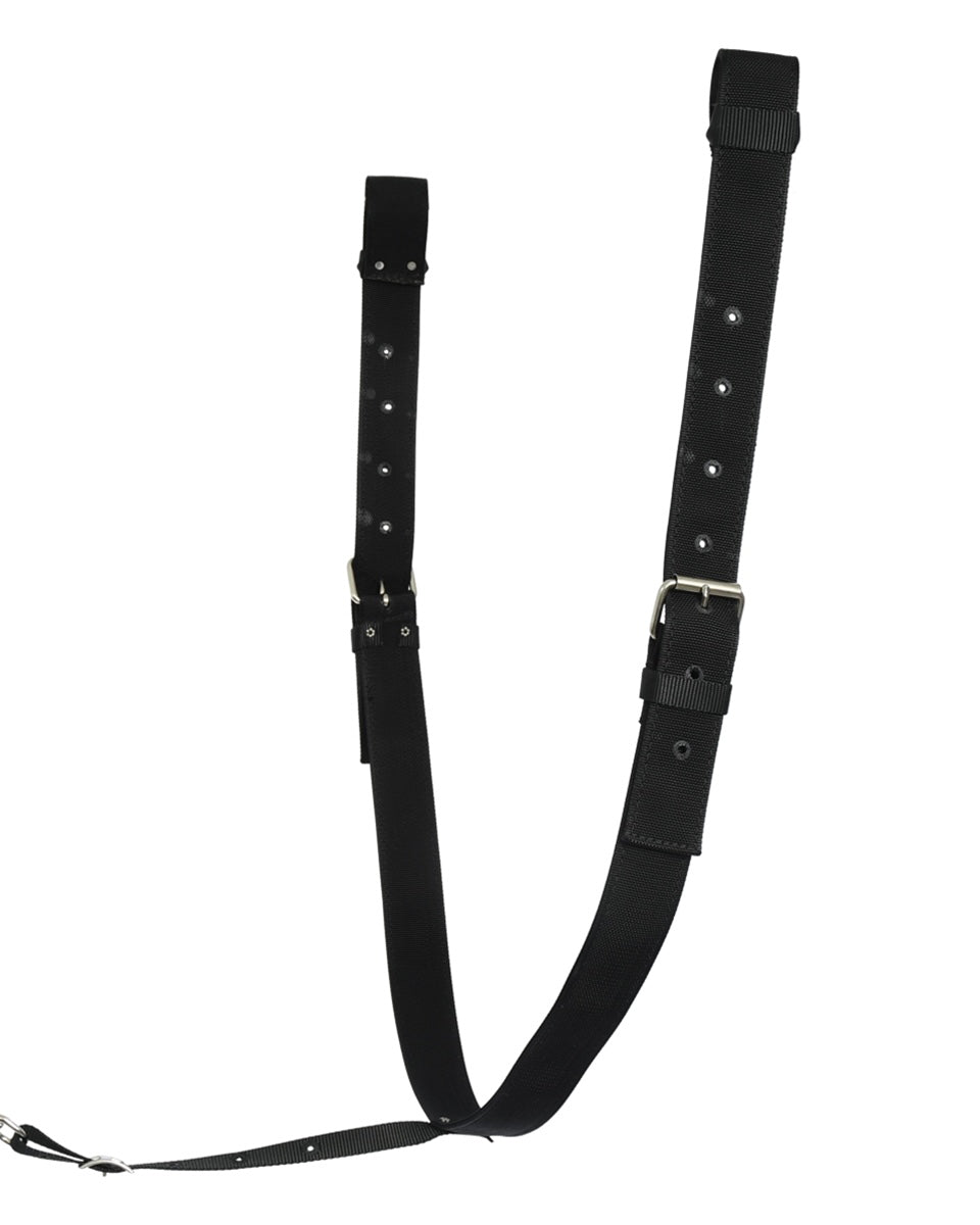 Lightly Used Black Nylon Back Cinch Set