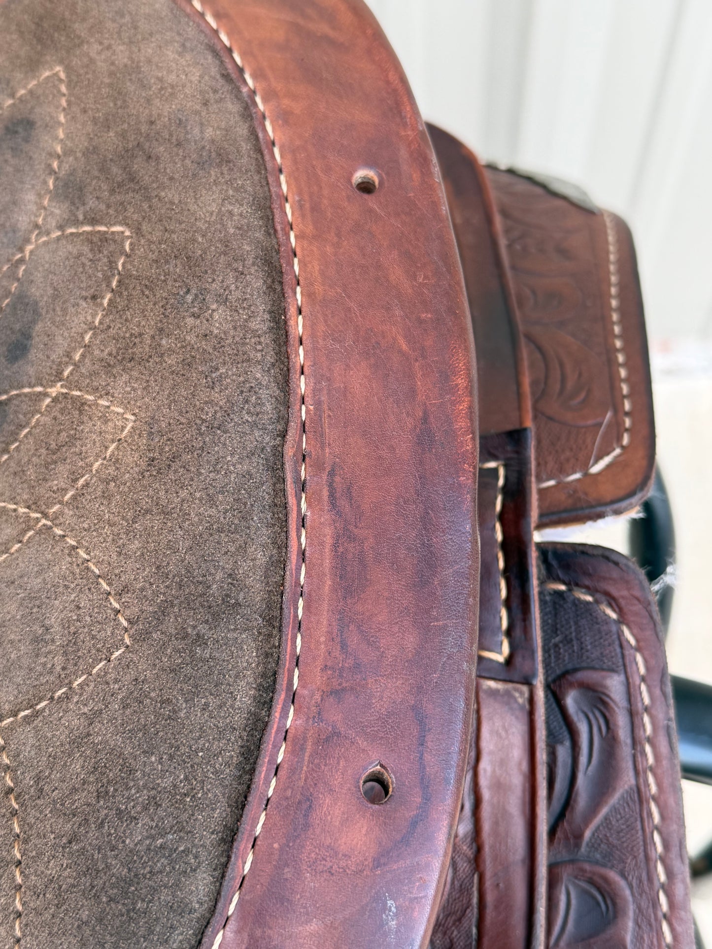 Used Royal King Youth Western Saddle – 13” Seat – Approx. 7” Gullet