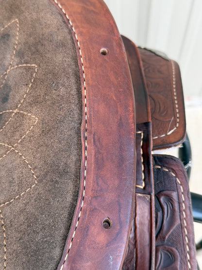 Used Royal King Youth Western Saddle – 13” Seat – Approx. 7” Gullet