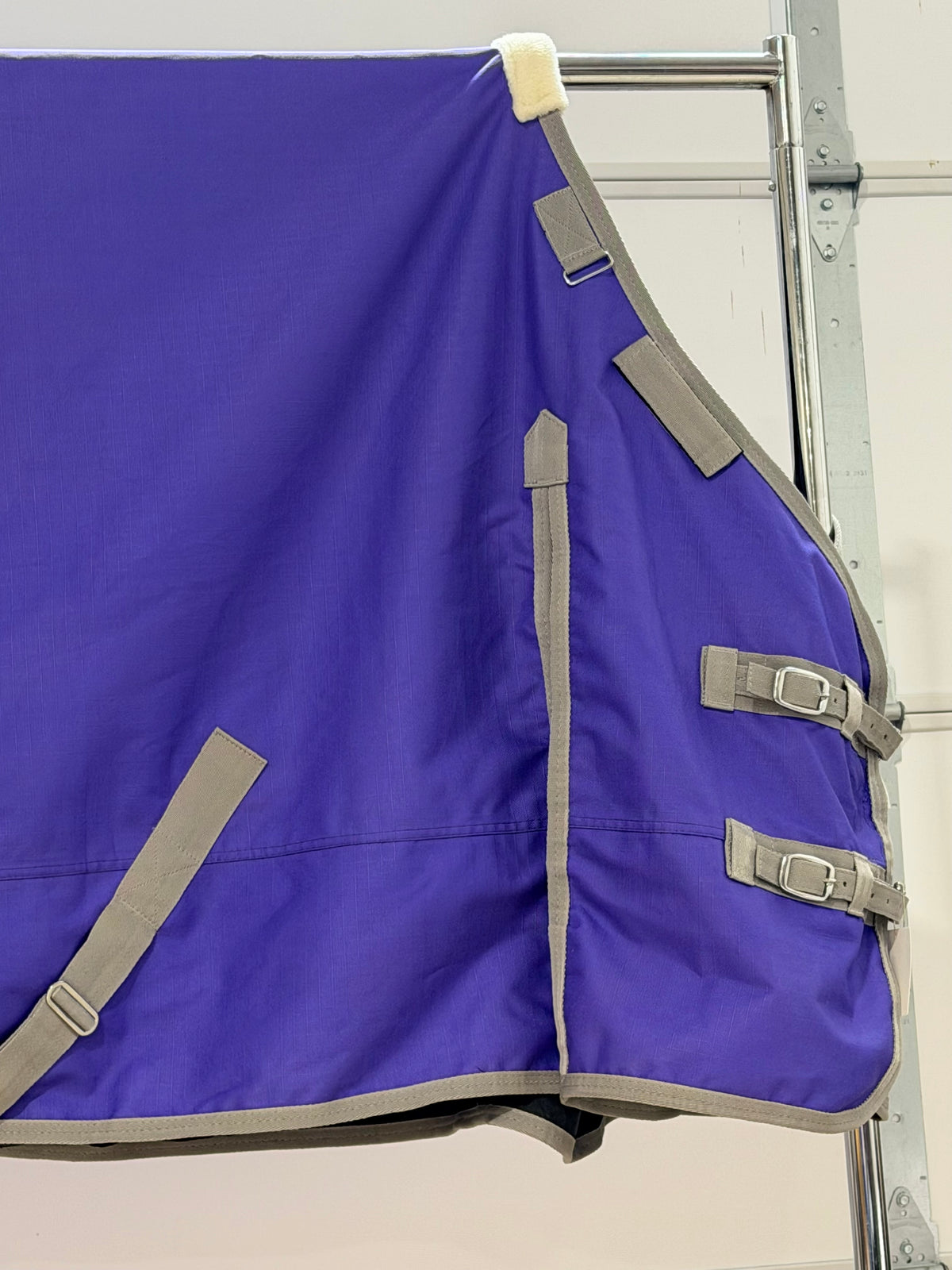 75” Turnout Sheet – Lavender Purple & Grey – 0g Fill
