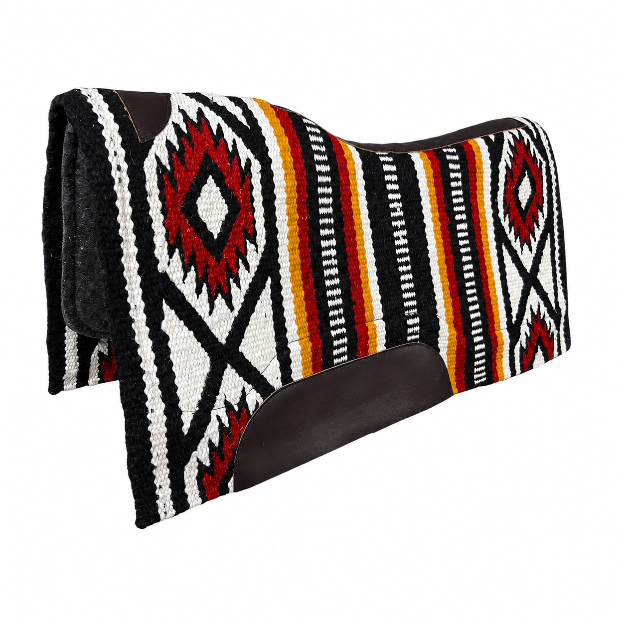 Classic Single Weave Wool Blend Western Saddle Pad – 34" x 36"