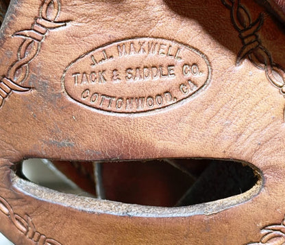 JJ Maxwell Original Hope Saddle • 16” Seat • FQHB • TF Fit Steele Tree