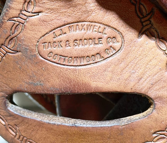 JJ Maxwell Original Hope Saddle • 16” Seat • FQHB • TF Fit Steele Tree