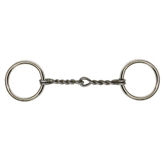 O-Ring Pony Bit – Twisted Single Joint Mouthpiece