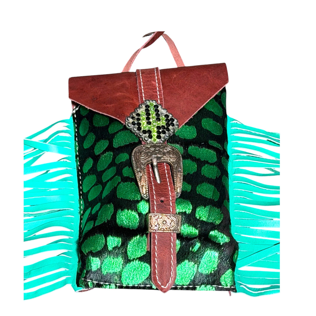 Rear Cinch Bag (Hair on Hide)