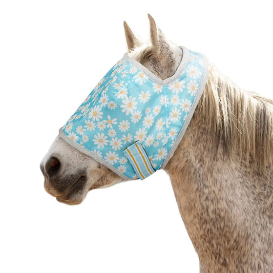 Daisy Print Fly Mask (No Ears)