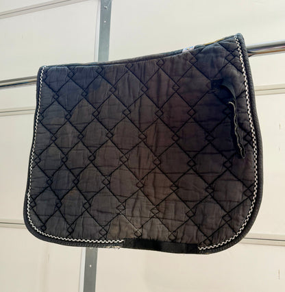 Used Roma Wick-Easy Dressage Saddle Pad – Black