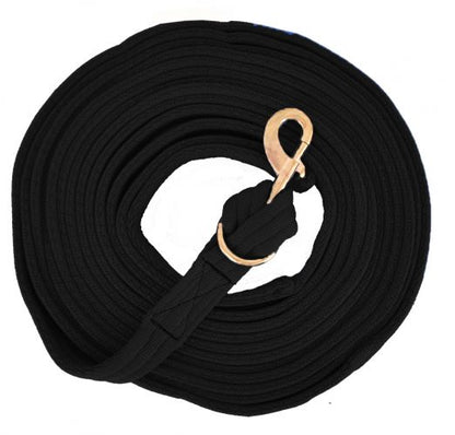 Flat Cushion Lunge Line with Removable Brass Snap