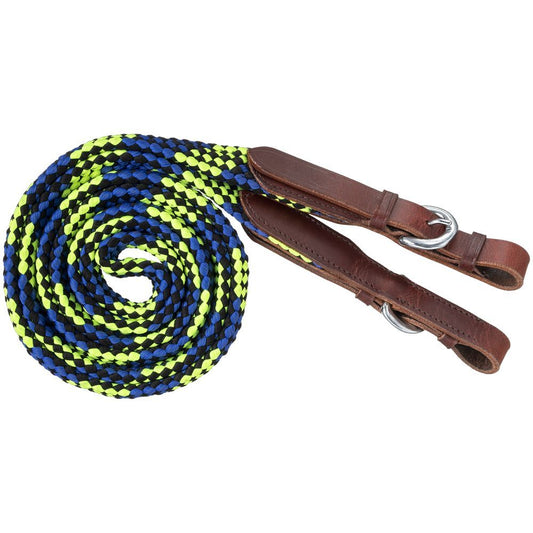 7ft Flat Braided Trail Reins