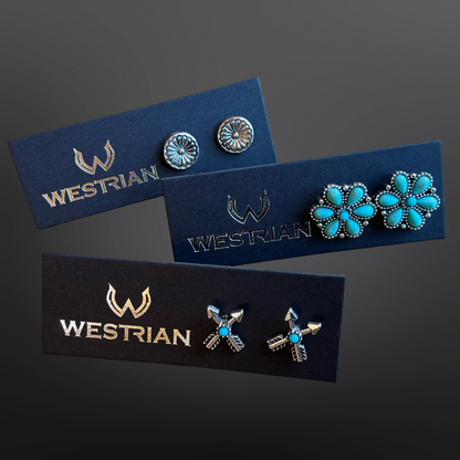 Faux Stud Earrings