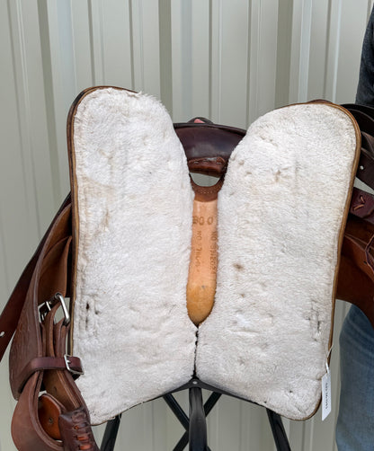 Used Royal King Youth Western Saddle – 13” Seat – Approx. 7” Gullet