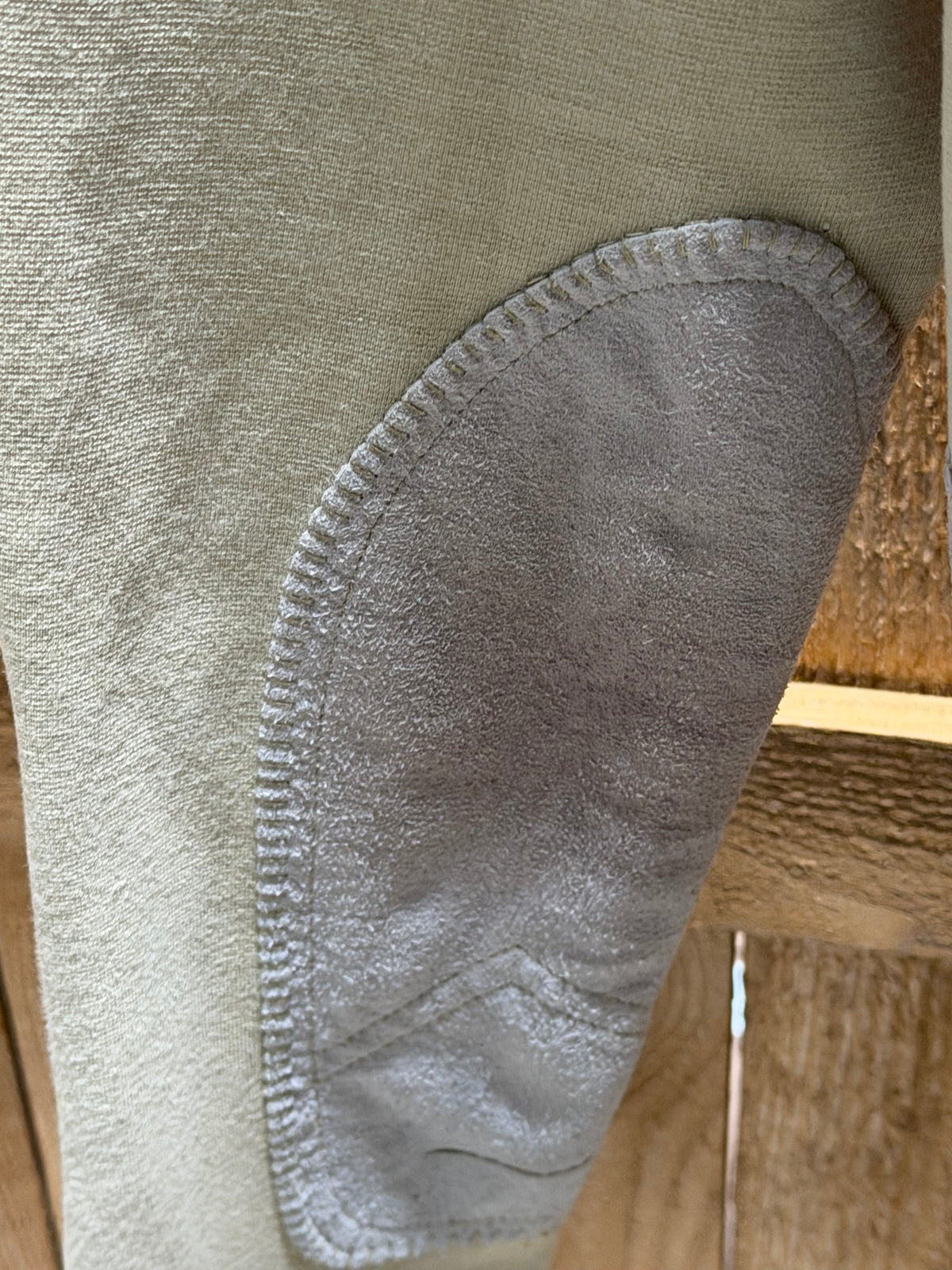TuffRider Children’s Pull-On Jodhpurs • Light Tan • Size 8 • Standard Length