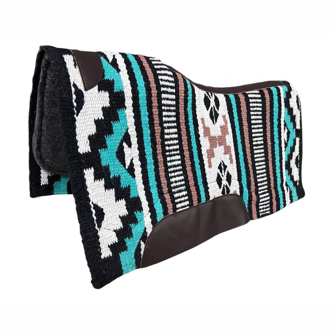 Classic Single Weave Wool Blend Western Saddle Pad – 34" x 36"