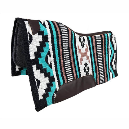 Classic Single Weave Wool Blend Western Saddle Pad – 34" x 36"