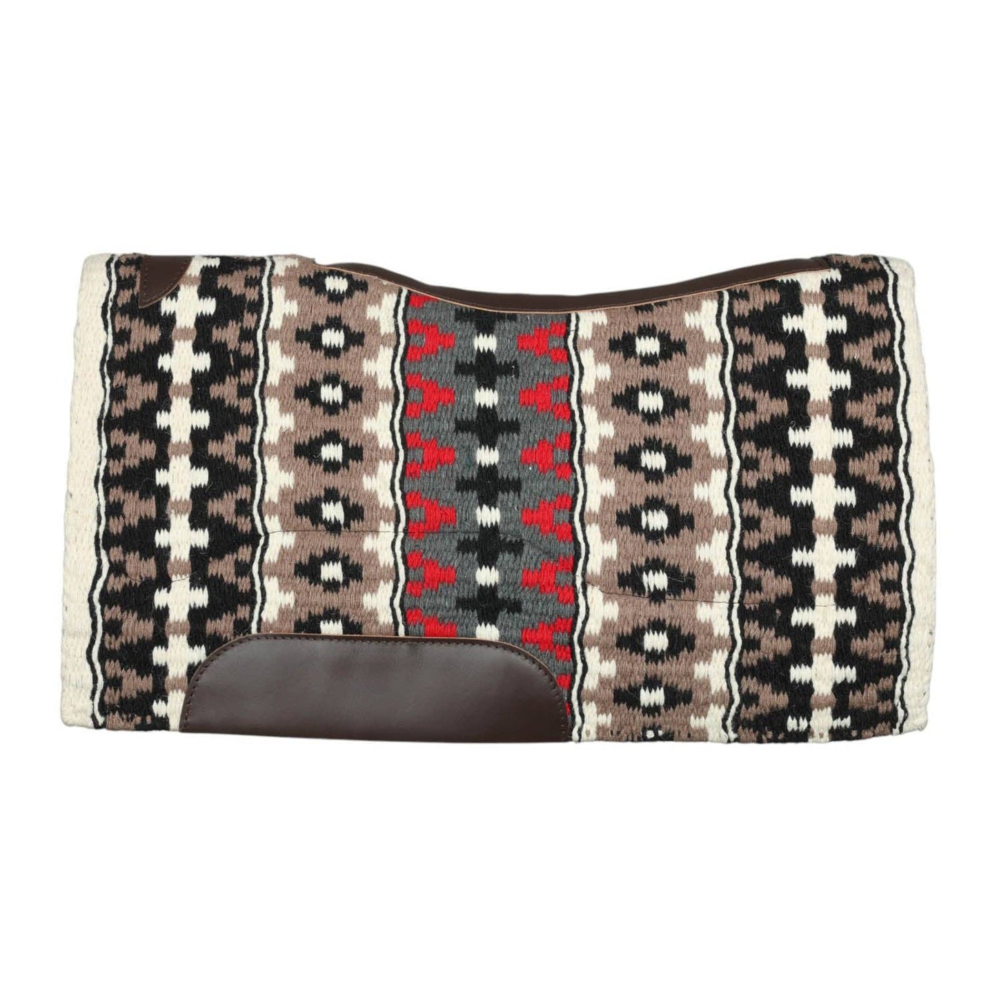 Western Double Weave Saddle Pad with Felt Bottom & Blanket Top