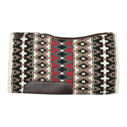 Western Double Weave Saddle Pad with Felt Bottom & Blanket Top
