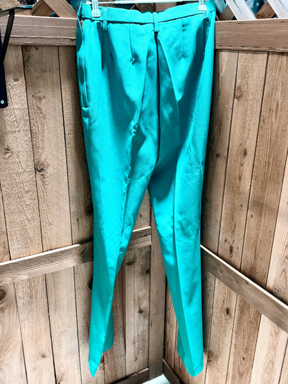 Hobby Horse Teal Show Pants • Size 26 Waist • Used Once