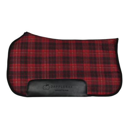 Dapplebay Plaid Western Saddle Pad