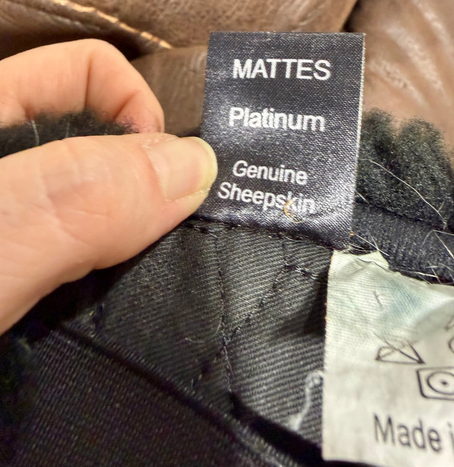 MATTES Platinum Genuine Sheepskin Girth Cover – 50”
