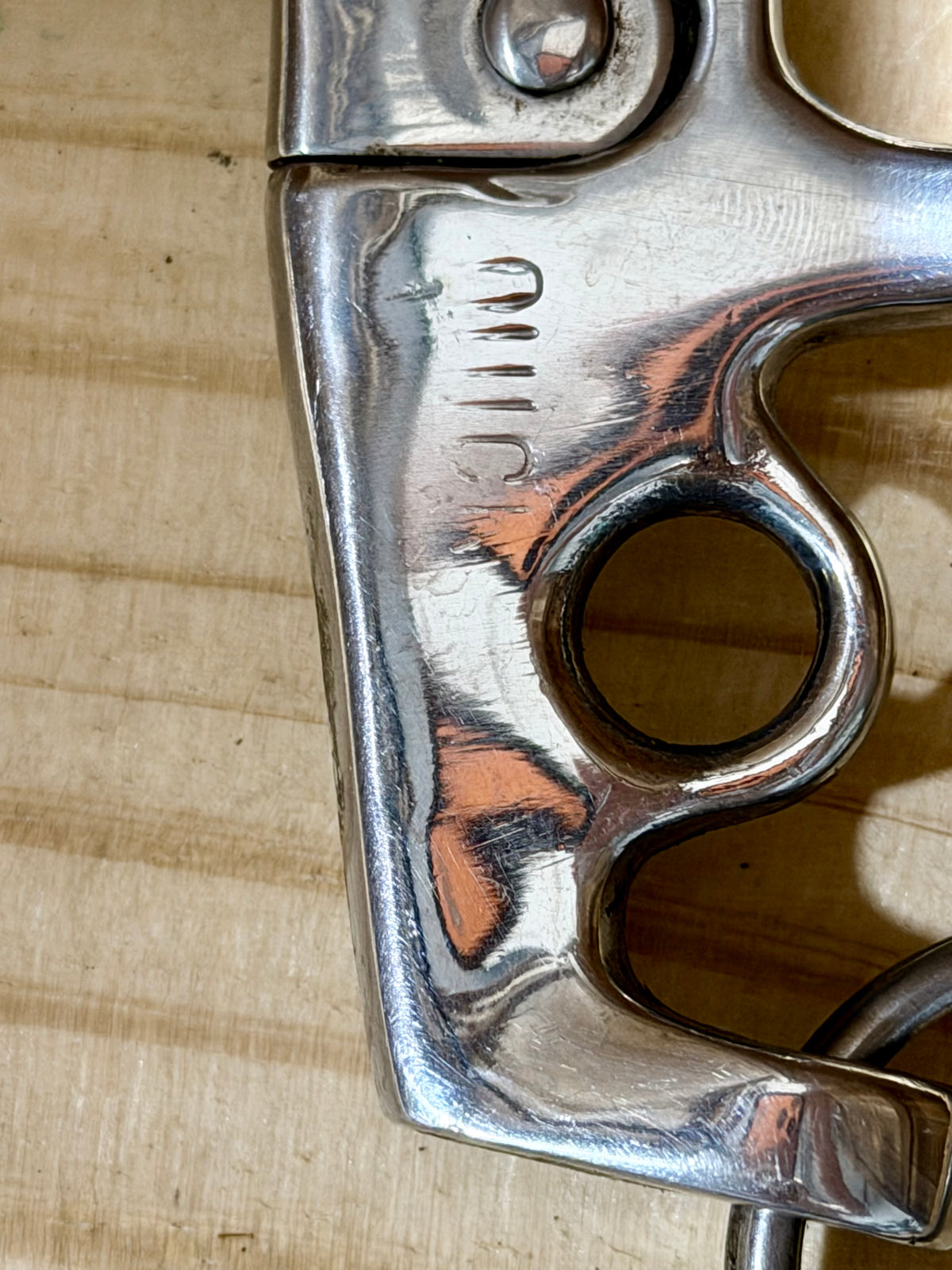 Used Mike Quick Low Port Pelham Bit • 5” Mouth