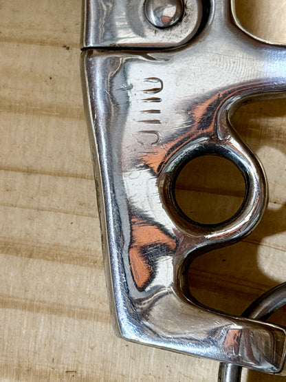 Used Mike Quick Low Port Pelham Bit • 5” Mouth