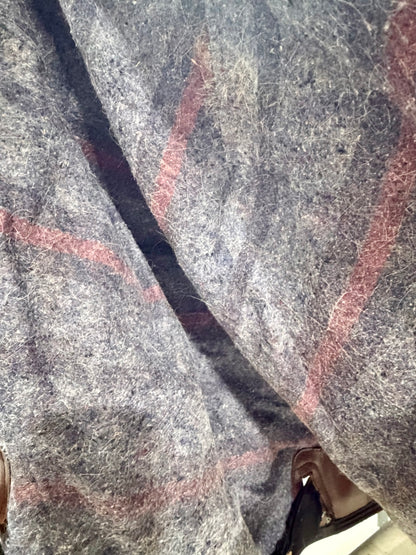 Used Big D Canvas Stable Blanket with Felt Lining – 74”