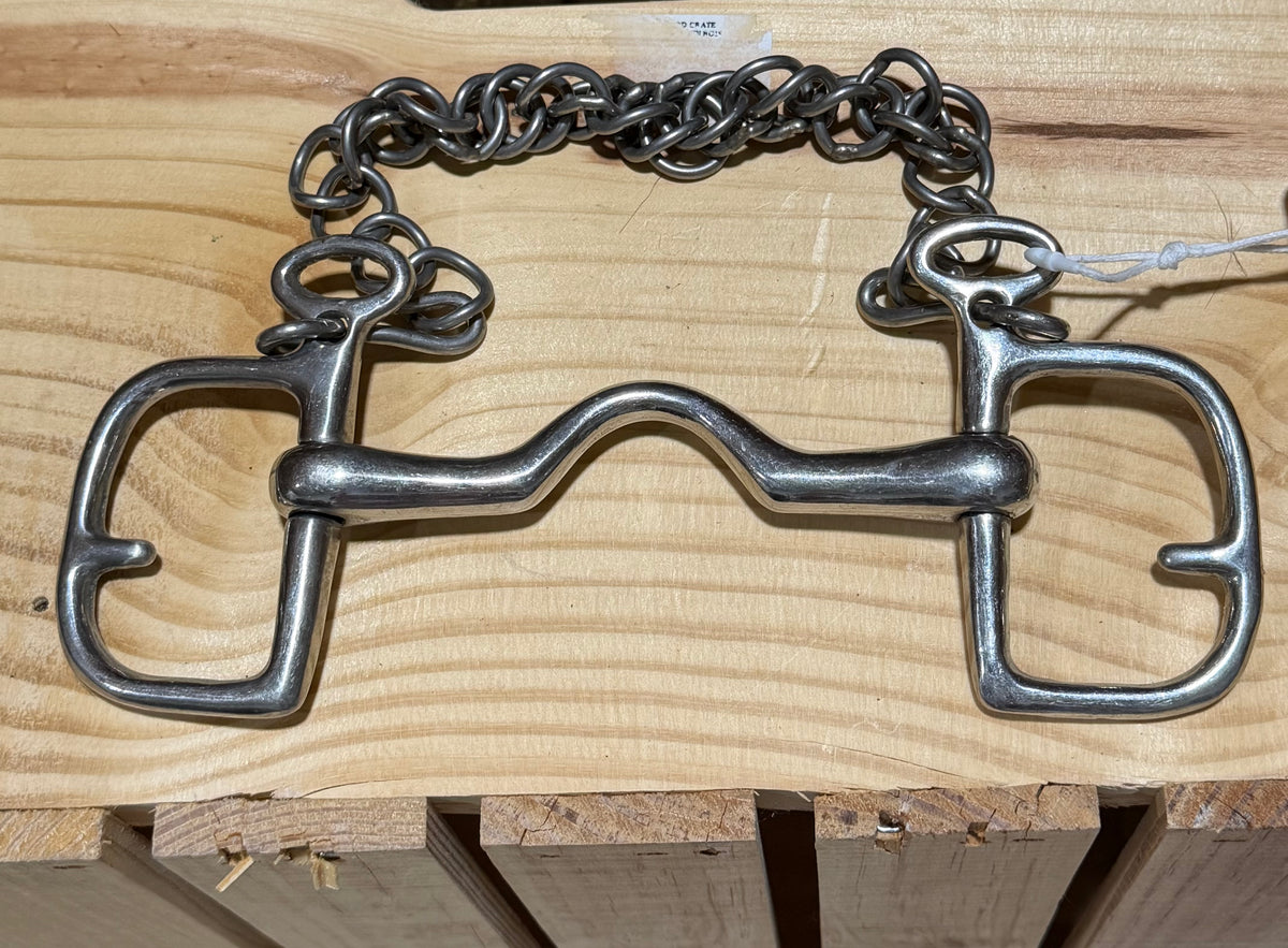 Used Medium Port Kimberwick D-Ring Bit • 5”