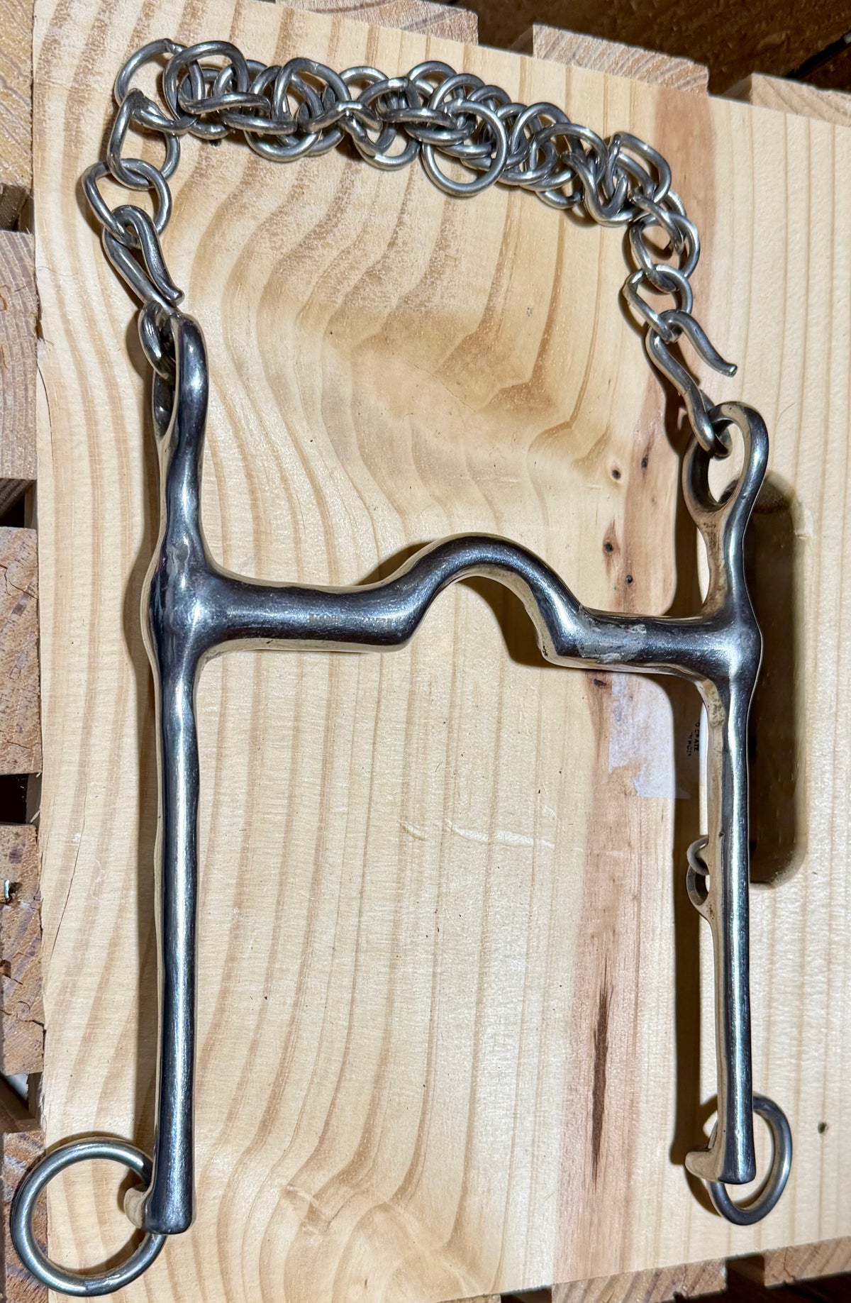 Used Korsteel Weymouth Curb Bit • 5” Mouth