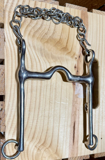 Used Korsteel Weymouth Curb Bit • 5” Mouth