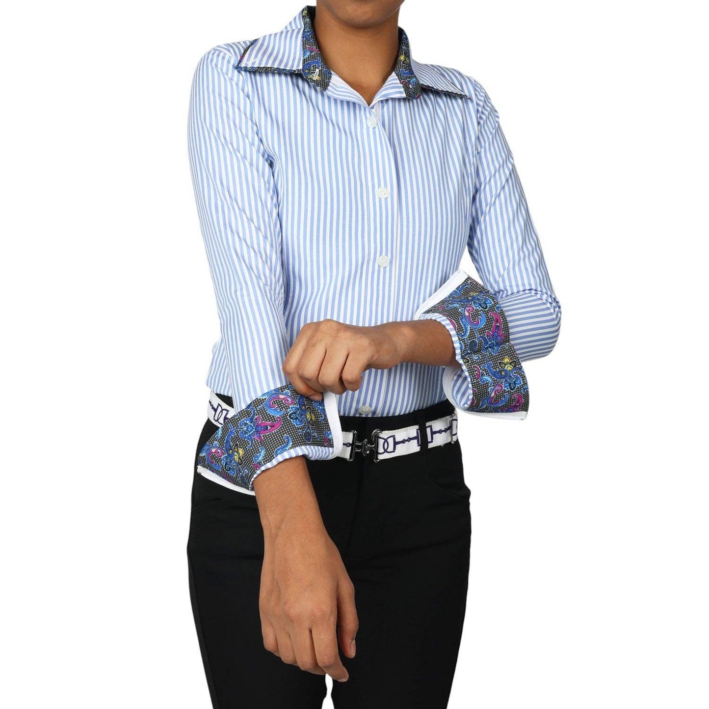 Hidden Zip Show Top – Youth Show Shirt