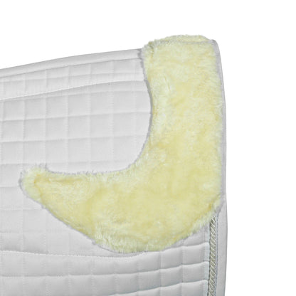 Couture Regal Saddle Pad with White Sherpa Fleece & CoolMax® Linings