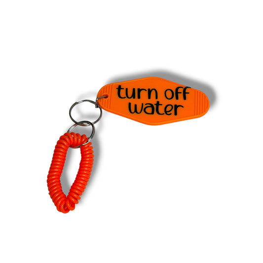 Turn Off Water Reminder Wristlet
