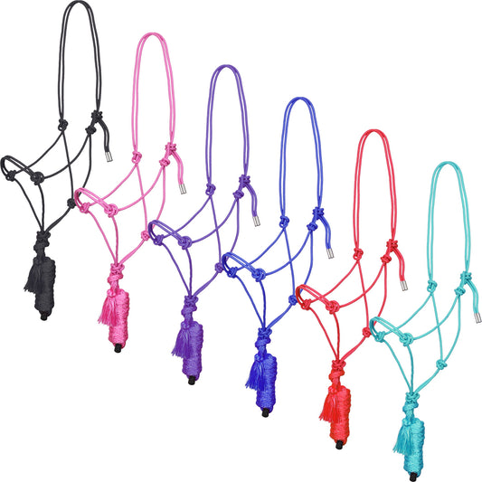 Premium Cowboy Knot Halter with Lead