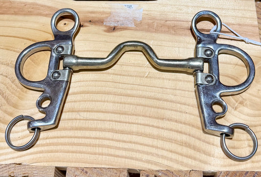 Mike Quick Pelham Bit • Medium Port • 4.5” Mouth