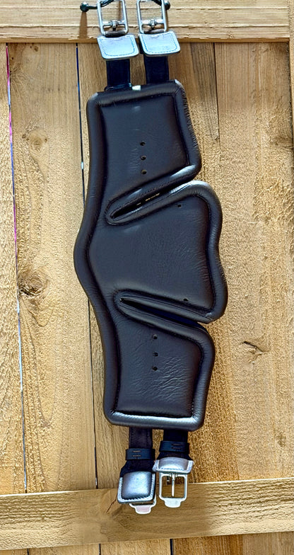 Used Stübben Equi-Soft Leather Girth Elastic Ring System