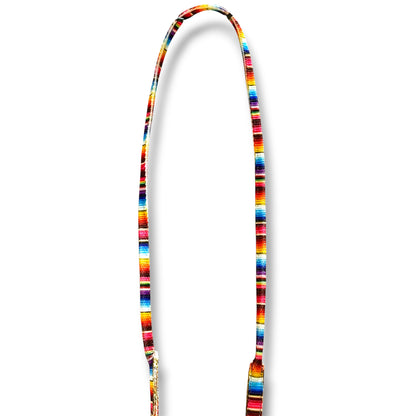 Lightly Used Serape Nylon Performance Reins – 7’