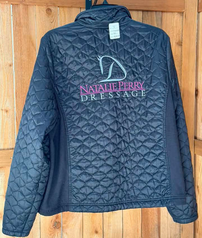 L.L. Bean Women’s Quilted Riding Jacket – Black