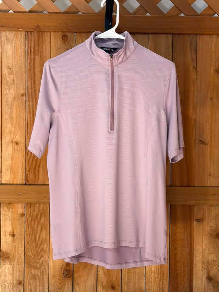 Kerrits Women’s Short Sleeve Ice Fil Riding Shirt – Lavender